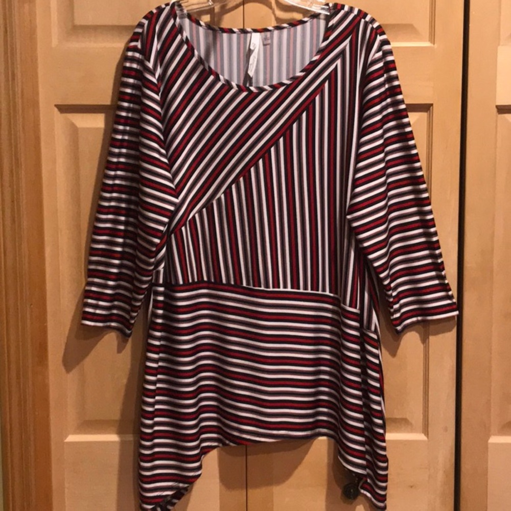 NY Collection Woman Tunic Top